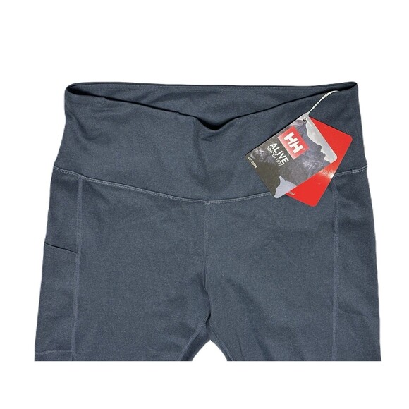 NEW Helly Hansen Womens Size XL Steel Blue 7/8 Length Constructed Leggings $85 - Picture 5 of 10